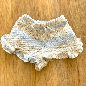Zara size 2-3 years knit shorts.